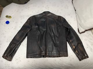 Chaqueta de cuero Redskins