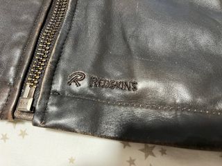 Chaqueta de cuero Redskins