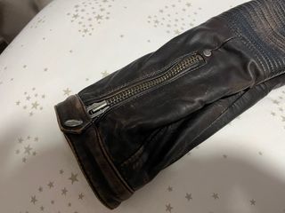 Chaqueta de cuero Redskins