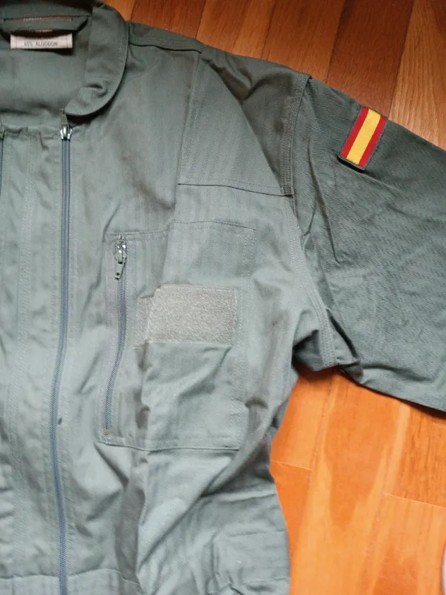 Mono militar 2 cremalleras talla 5