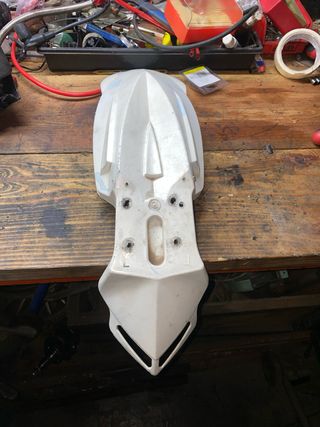 Guardabarros Acerbis Universal Blanco