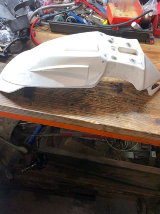 Guardabarros Acerbis Universal Blanco