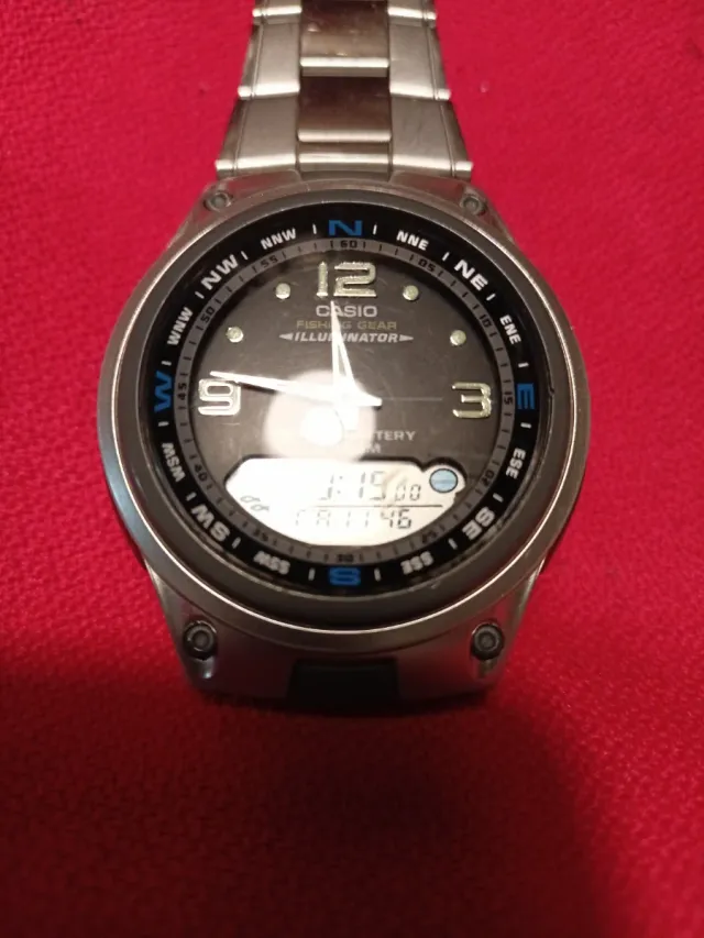 Reloj Casio Fishing Gear Illuminator