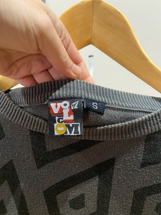 Jersey Volcom Gris Estampado