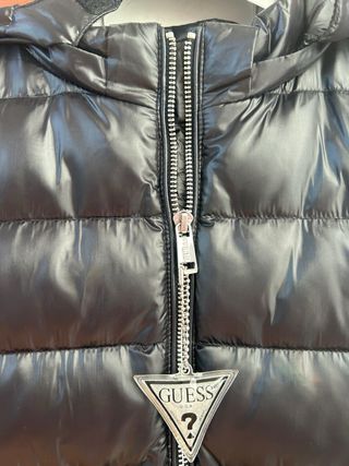 Guess Giubbotto Piumino Bambina Nero 12-14 anni