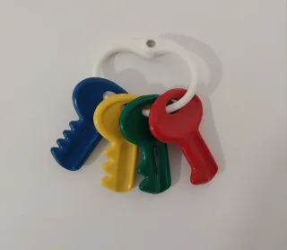 Juguete llaves de plástico para bebé