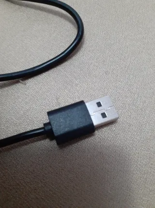 Cable Cargador USB Negro