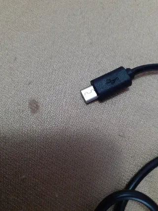 Cable Cargador USB Negro