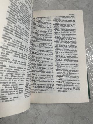 Diccionario etimológico