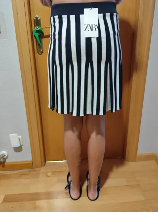 Falda Zara rayas marinero Talla M