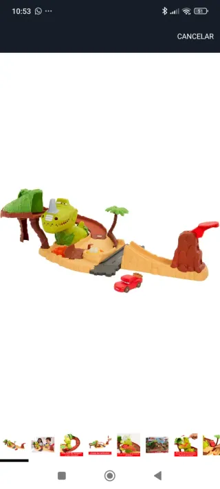 Pista de Coches Rayo McQueen