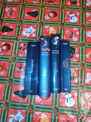 Colección 4 libros de Crepúsculo