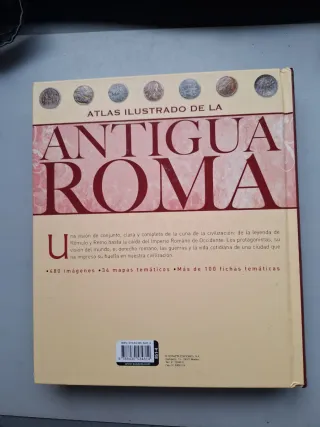 Atlas ilustrado de la antigua Roma