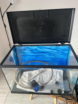 Acuario/pecera 60L con accesorios