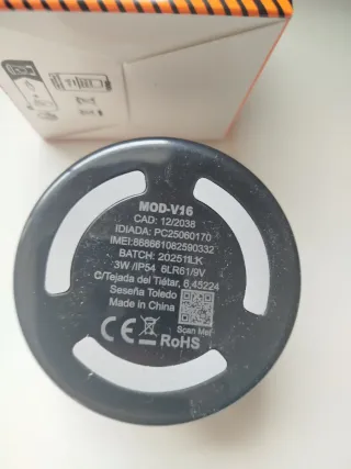 Luz Emergencia V16 Geolocalizable ExtraStar Nueva