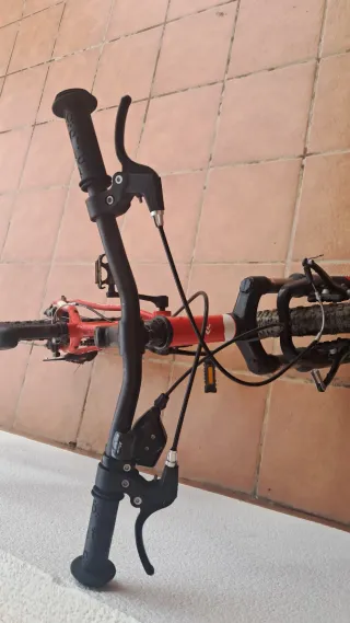 Bicicleta infantil Kross roja