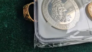 Moneda Plata Juan Carlos I Rey España 1992