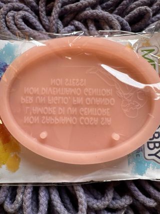 Stampo in silicone ovale artigianale