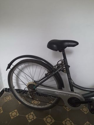 Bicicleta urbana gris City 30