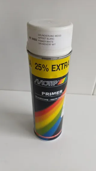 Imprimación Blanca Motip (Spray 500ml)