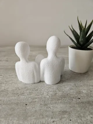 Statua famiglia moderna