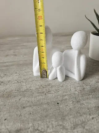 Statua famiglia moderna