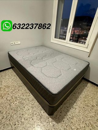 CANAPÉ CON COLCHÓN DE MATRIMONIO ¡EN OFERTA! NUEVO