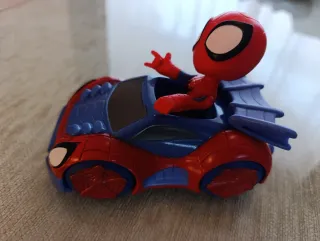Coche y Muñeco Spidy