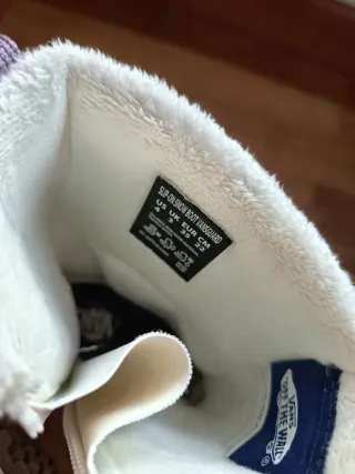 Botas de nieve Vans a cuadros T35