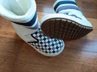 Botas de nieve Vans a cuadros T35