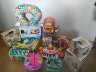 Lote Juguetes Bebé Chicco Fisher-Price