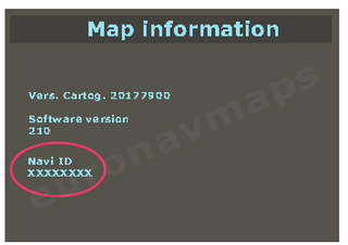 Actualización mapas Infiniti/Nissan