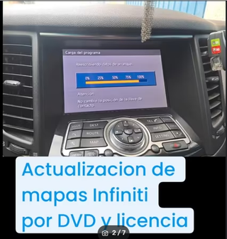 Actualización mapas Infiniti/Nissan