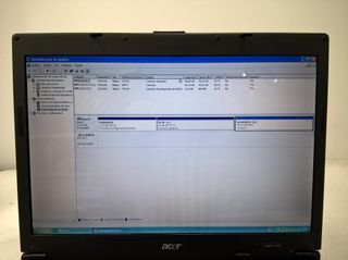 Portátil Acer Aspire 5510