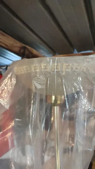 Set 2 lampade da tavolo e piantana