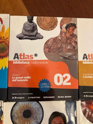 Atlas biblioteca multimediale completa 12 volumi c