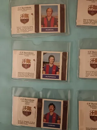18 Cajas de Cerillas FC Barcelona