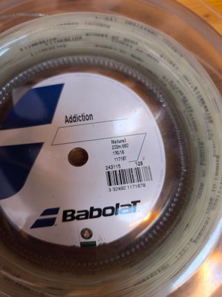 Bobina Babolat Addiction 1.30 Natural
