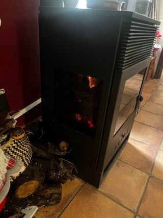 Estufa de leña Tokio ventilada 10kW