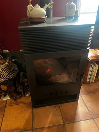 Estufa de leña Tokio ventilada 10kW