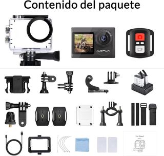 Cámara de Acción Deportiva 4K - Nueva
