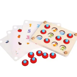 Juego Montessori Memoria Madera