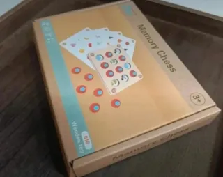 Juego Montessori Memoria Madera