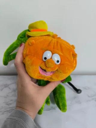 Peluche Ruperta Naranja con Sombrero