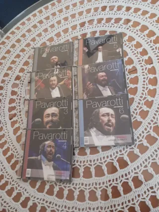 Lote 7 CDs Pavarotti Per Sempre