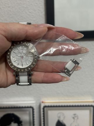 Reloj Festina Plata y Blanco