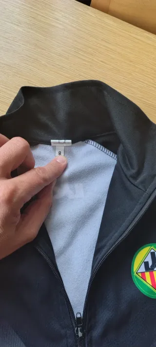 Chándal Joventut Les Corts Negro Multicolor