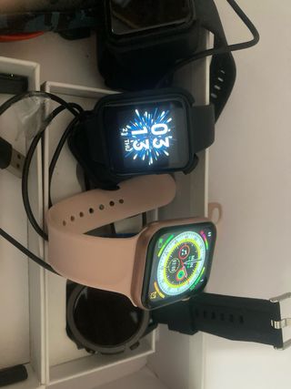 Lote de 4 relojes inteligentes