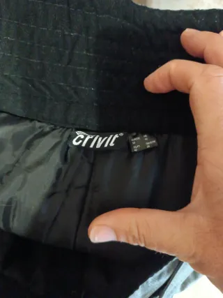 Pantalones de esquí Crivit grises y negros