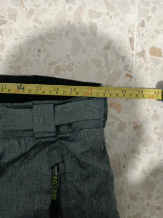 Pantalones de esquí Crivit grises y negros